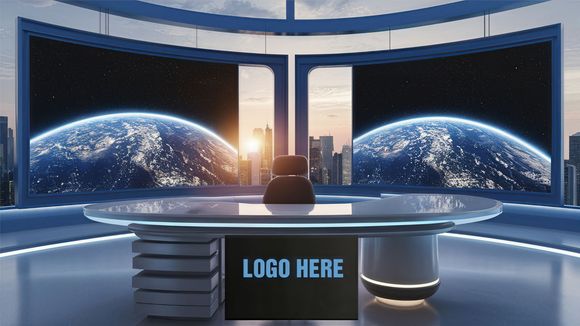 3D Virtual Studio Set Training 68