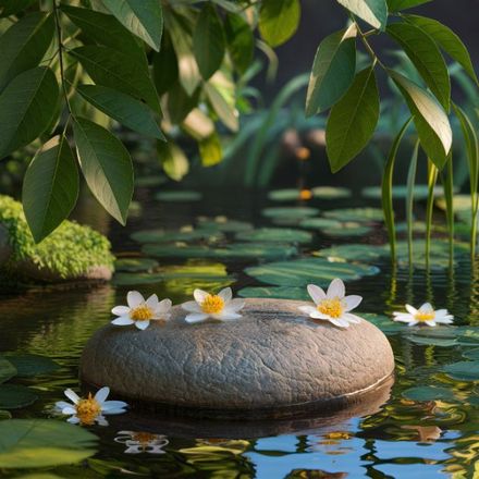 Peaceful Nature Setting 05