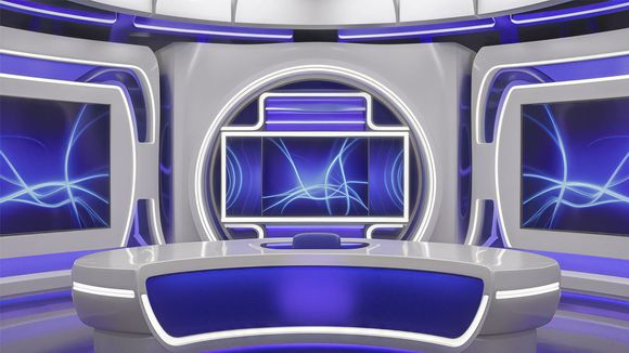 3D Virtual Studio Set Training 12