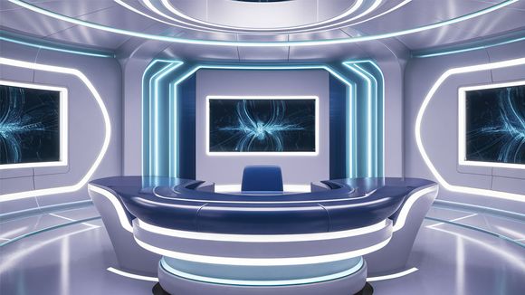 3D Virtual Studio Set Training 18