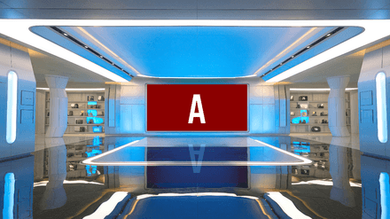 vMix 4K Virtual TV Studio Set 05
