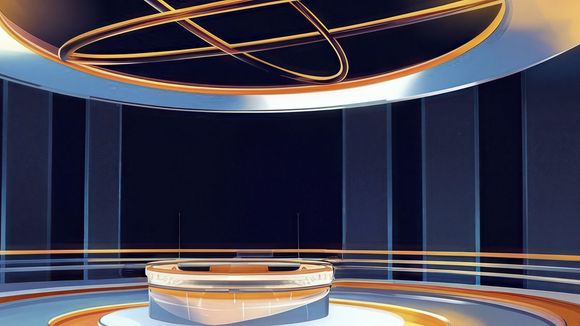 4K Virtual TV Studio Set Design 25