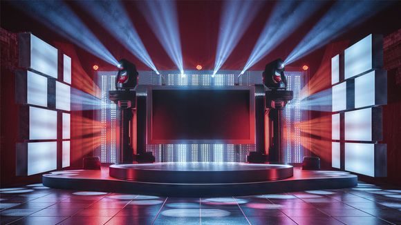 3D Virtual Studio Set News Design 20