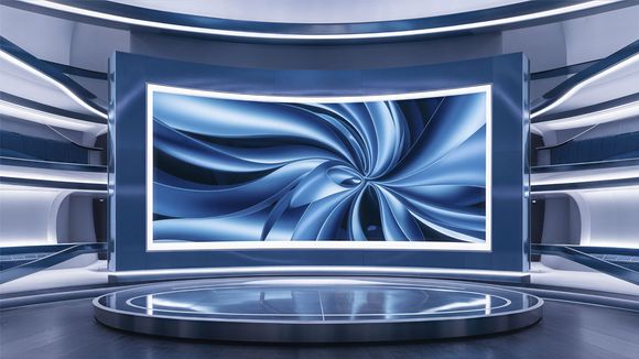 3D Virtual Studio Set Future Design 25