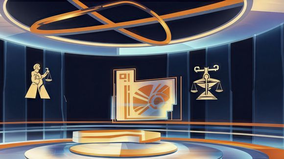 4K Virtual TV Studio Set Design 23