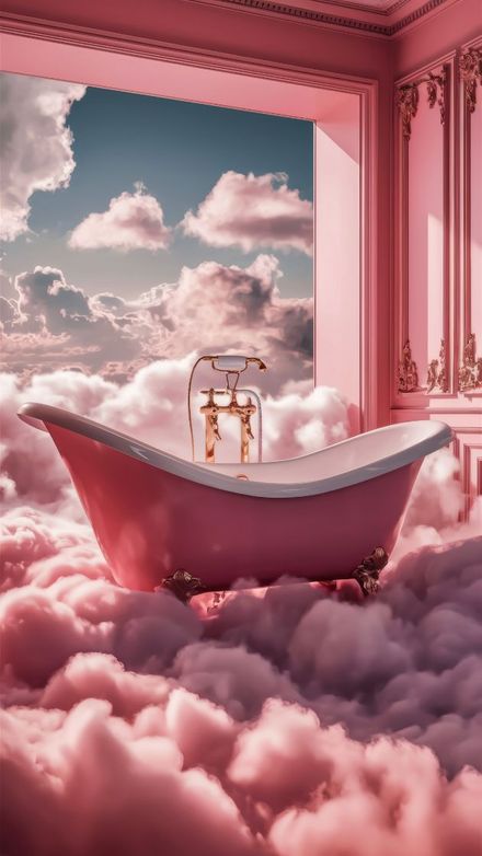 Dreamy Pink Bath 001