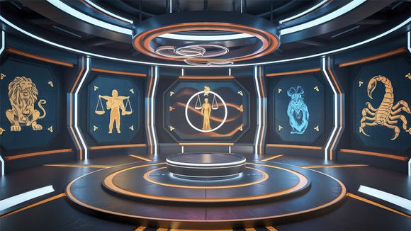 4K Virtual TV Studio Set Design 21