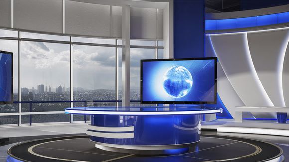 3D Virtual Studio Set Training 48