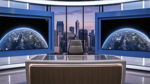 3D Virtual Studio Set Training 43