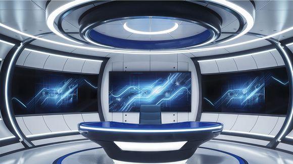 3D Virtual Studio Set Training 13