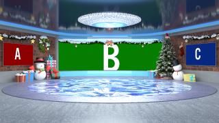 vMix 4K Virtual Studio Set Christmas Design 02