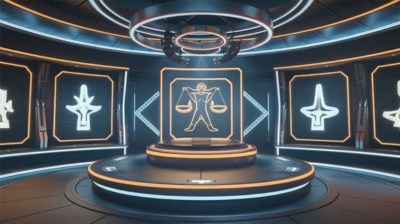 3D Virtual Studio Set Library Design 17