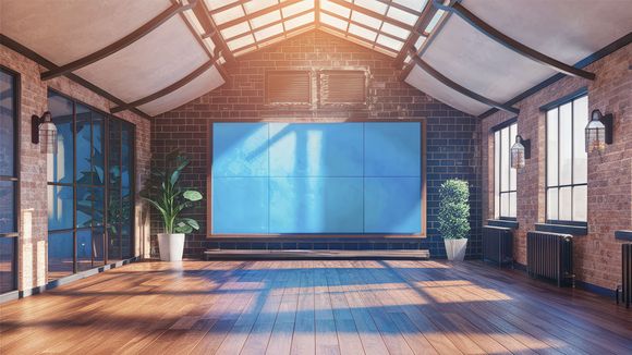 3D Virtual Studio Set News Design 18