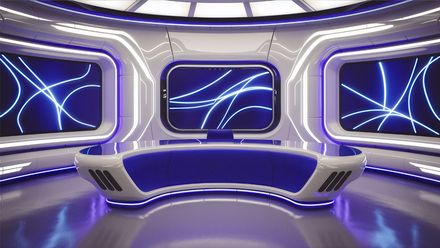 3D Virtual Studio Set Training 14