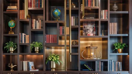 Zoom Background 103 captivating of a luxurious living room