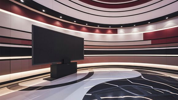 3D Virtual Studio Set Library Design 10