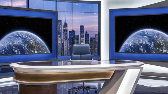 3D Virtual Studio Set Training 40