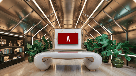 vMix 3D Virtual Set - Boss Office 04