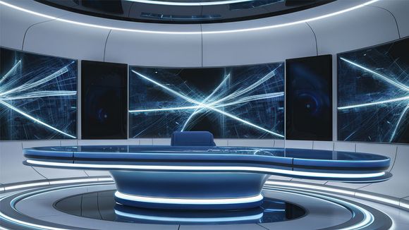 3D Virtual Studio Set Training 08