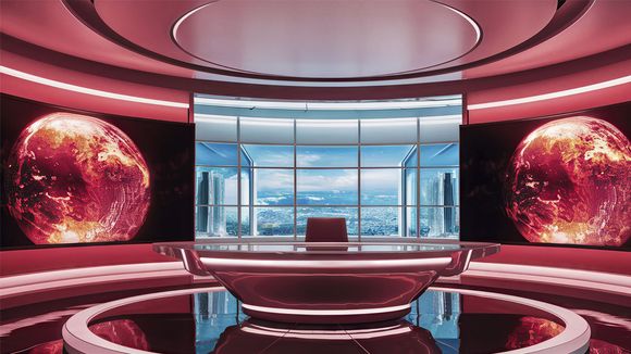 3D Virtual Studio Set Training 58