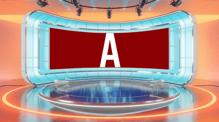 vMix 4K Virtual TV Studio Set 01