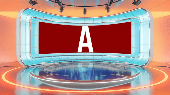 vMix 4K Virtual TV Studio Set 01