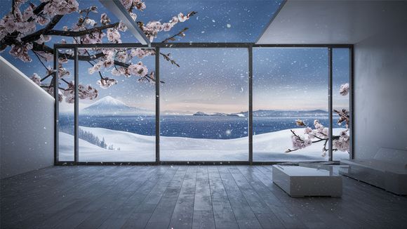 3D Virtual Studio Set Future Design 28