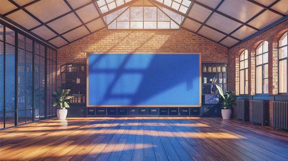 3D Virtual Studio Set News Design 45