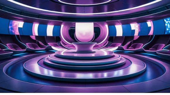 Futuristic Conference Hall 001