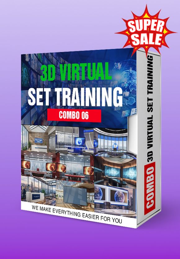 COMBO 06  3D Virtual Studio Set Training