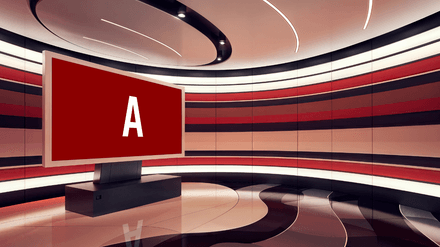 vMix 3D Virtual Studio Set News  Design 10