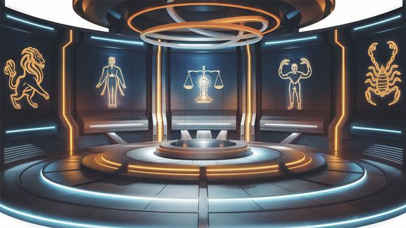 4K Virtual TV Studio Set Design 26
