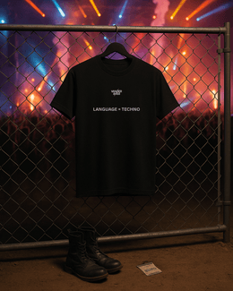 LANGUAGE = TECHNO T-shirt