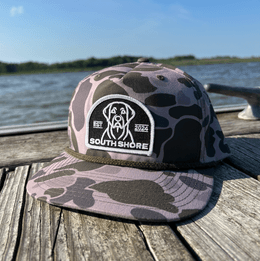 Retriever Hat | Marsh Camo with Rope