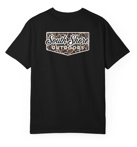 Duck Camo Patch Tee | Black