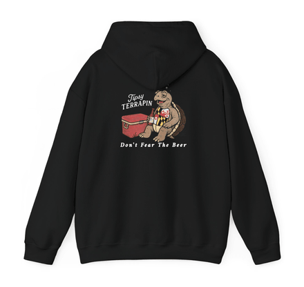 Tipsy Terrapin Hoodie | Black