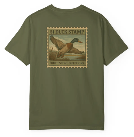 Duck Stamp Tee | Olive Green