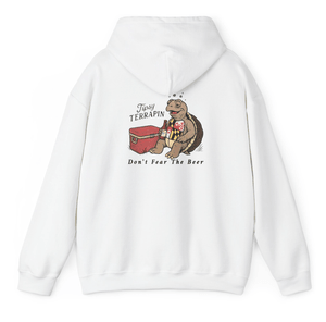 Tipsy Terrapin Hoodie | White PRE-ORDER