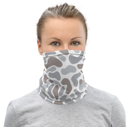 Vintage Grey Camo Neck Gaiter