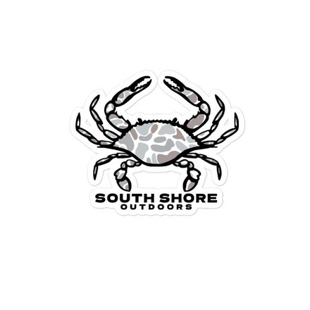 5.5&quot;x5.5&quot; Southern Crab Sticker