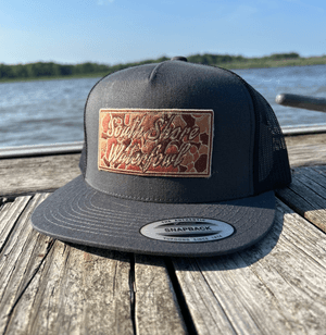 Classic Camo High Profile Trucker Hat - Carbon / Black