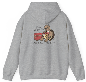 Tipsy Terrapin Hoodie | Heather Gray