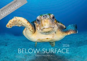 Kalender BELOW SURFACE 2026 - Bestellungen über MANTAHARI!