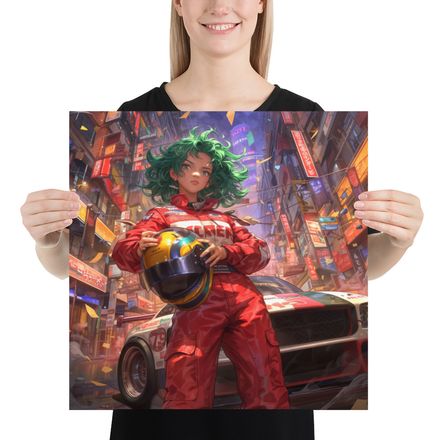 Neon Asphalt: The Street Racer Queen