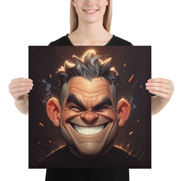 Let Him Entertain You: Robbie Williams Caricature