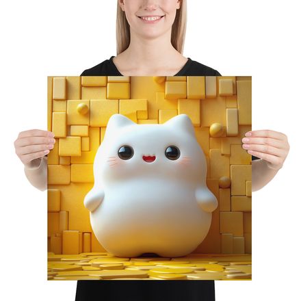 Mochi Bounce: The Kawaii Kitty