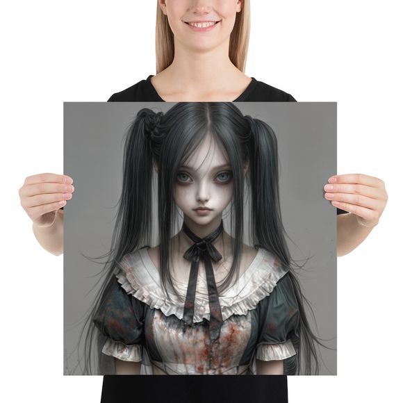 AI Masterpiece: Porcelain Doll