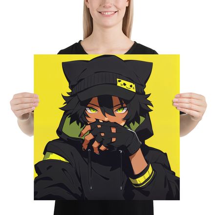 Emerald Gaze: The Streetwear Shadow