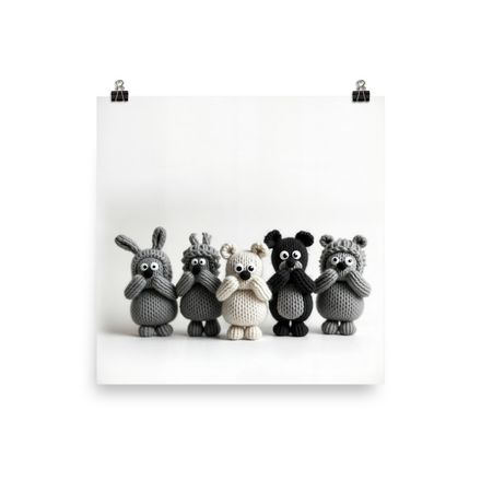 The Whispering Woolies: The Knitted Crew