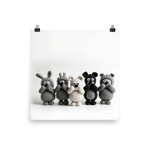 The Whispering Woolies: The Knitted Crew